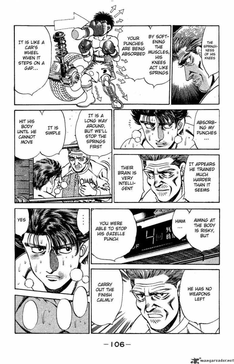 HAJIME NO IPPO Chapter 165 - Page 4