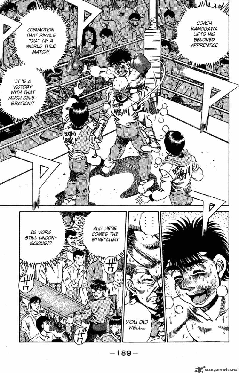 HAJIME NO IPPO Chapter 169 - Page 10