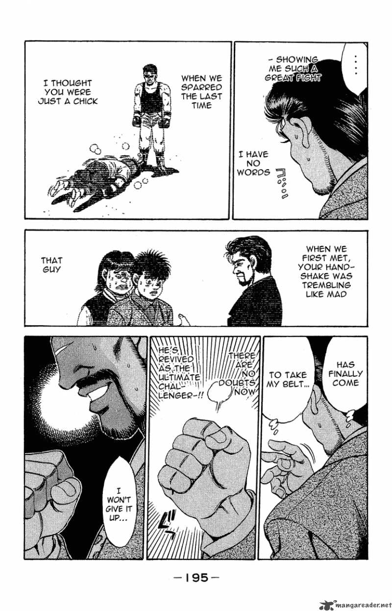 HAJIME NO IPPO Chapter 169 - Page 16