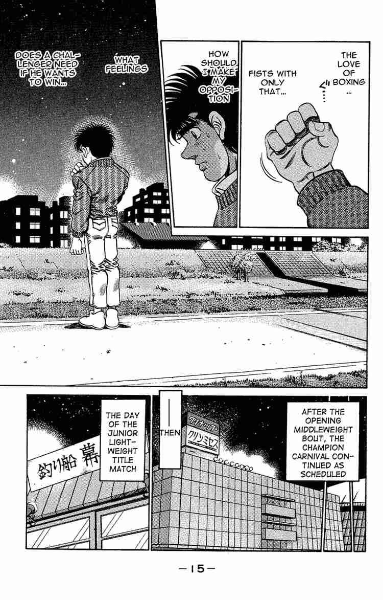 HAJIME NO IPPO Chapter 179 - Page 15