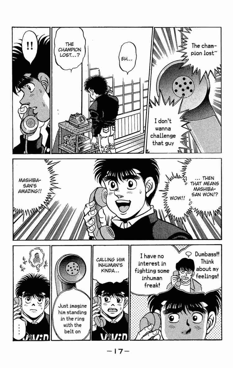 HAJIME NO IPPO Chapter 179 - Page 17