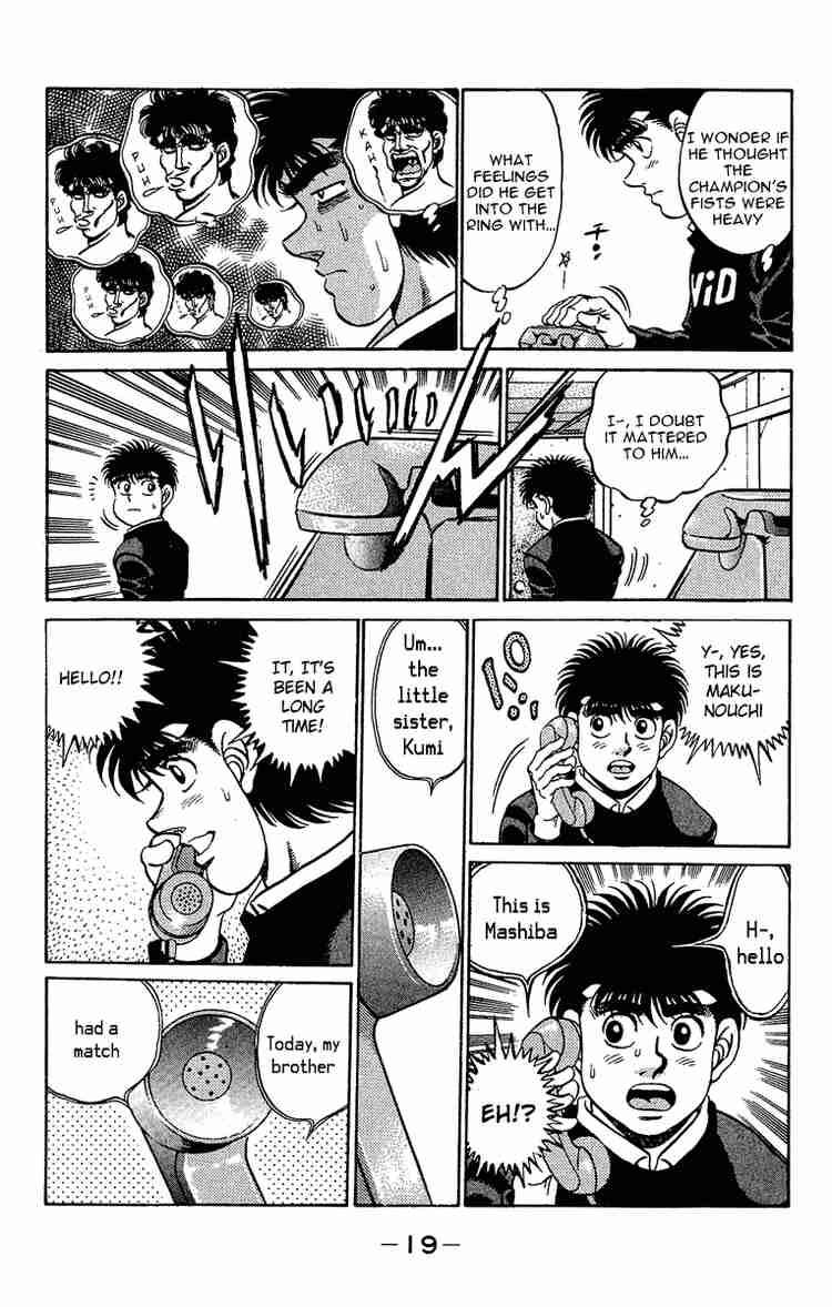 HAJIME NO IPPO Chapter 179 - Page 19