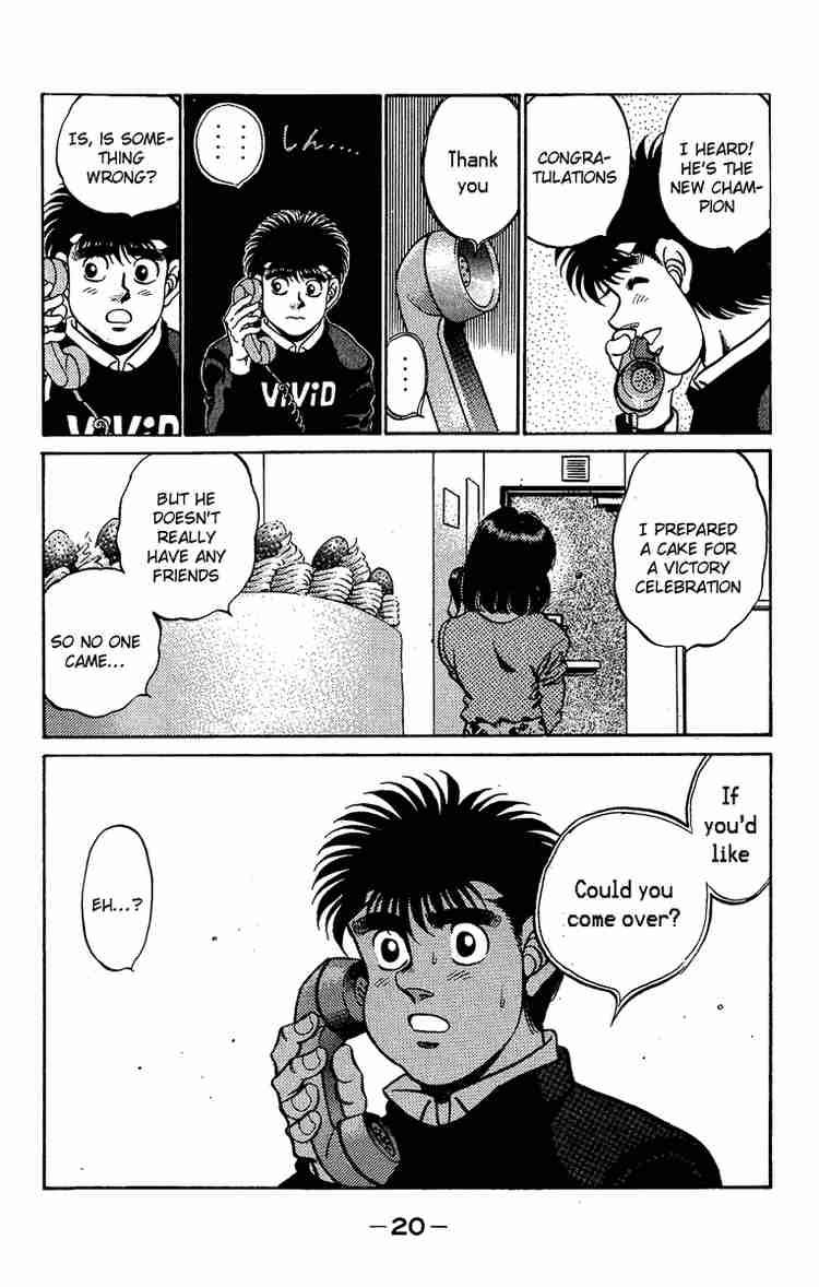 HAJIME NO IPPO Chapter 179 - Page 20