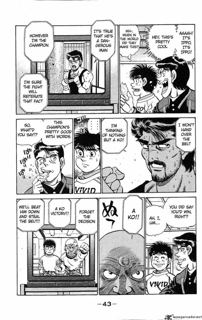 HAJIME NO IPPO Chapter 181 - Page 3