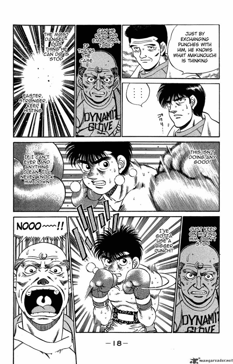 HAJIME NO IPPO Chapter 188 - Page 17