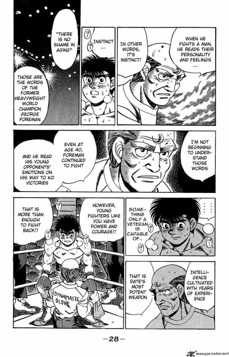 HAJIME NO IPPO Chapter 189 - Page 4