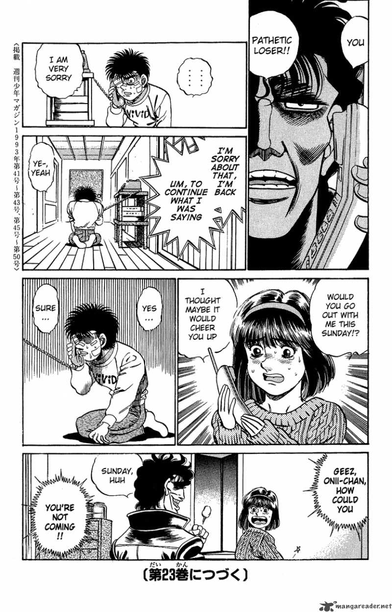 HAJIME NO IPPO Chapter 196 - Page 19