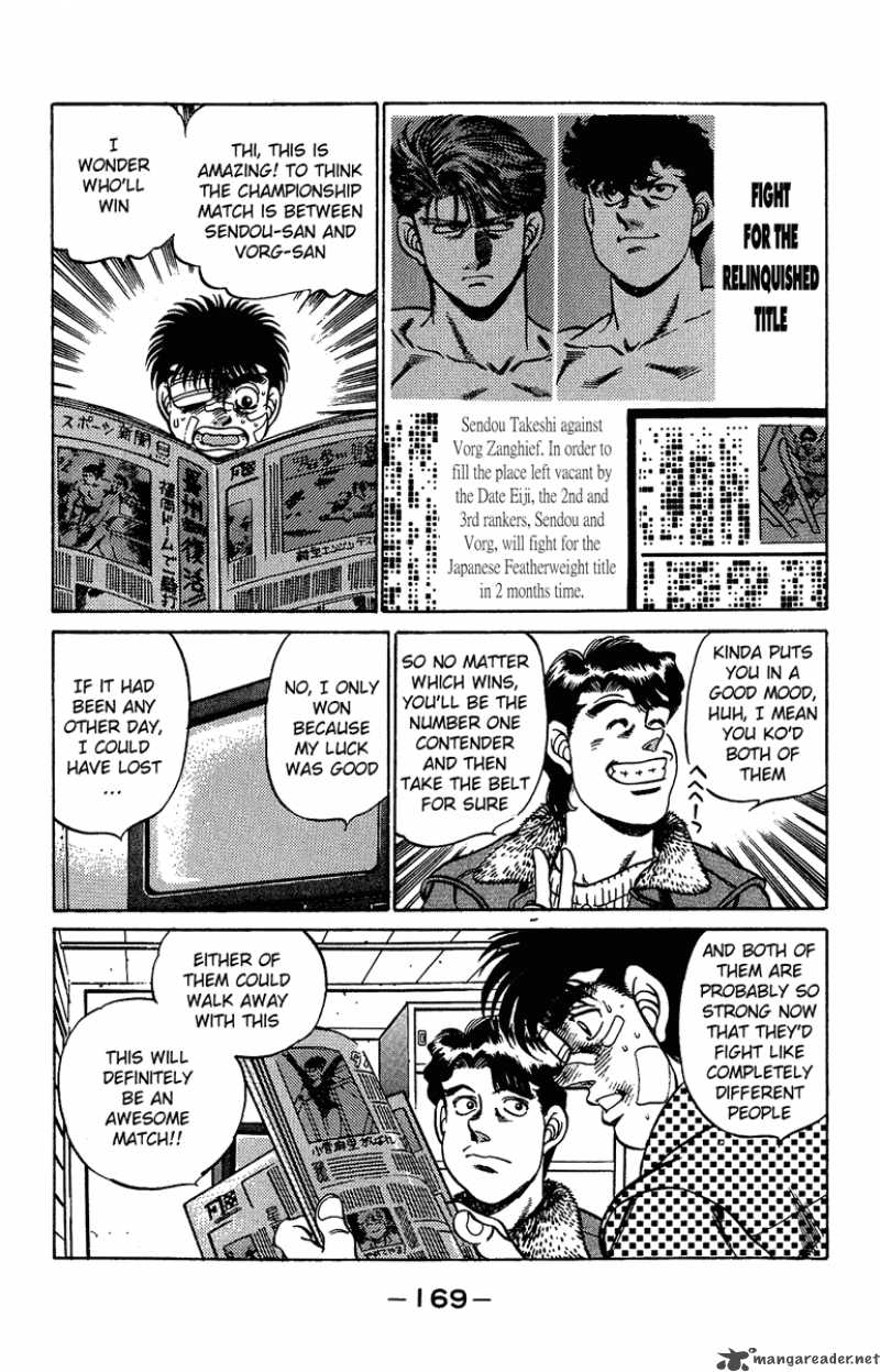 HAJIME NO IPPO Chapter 196 - Page 9