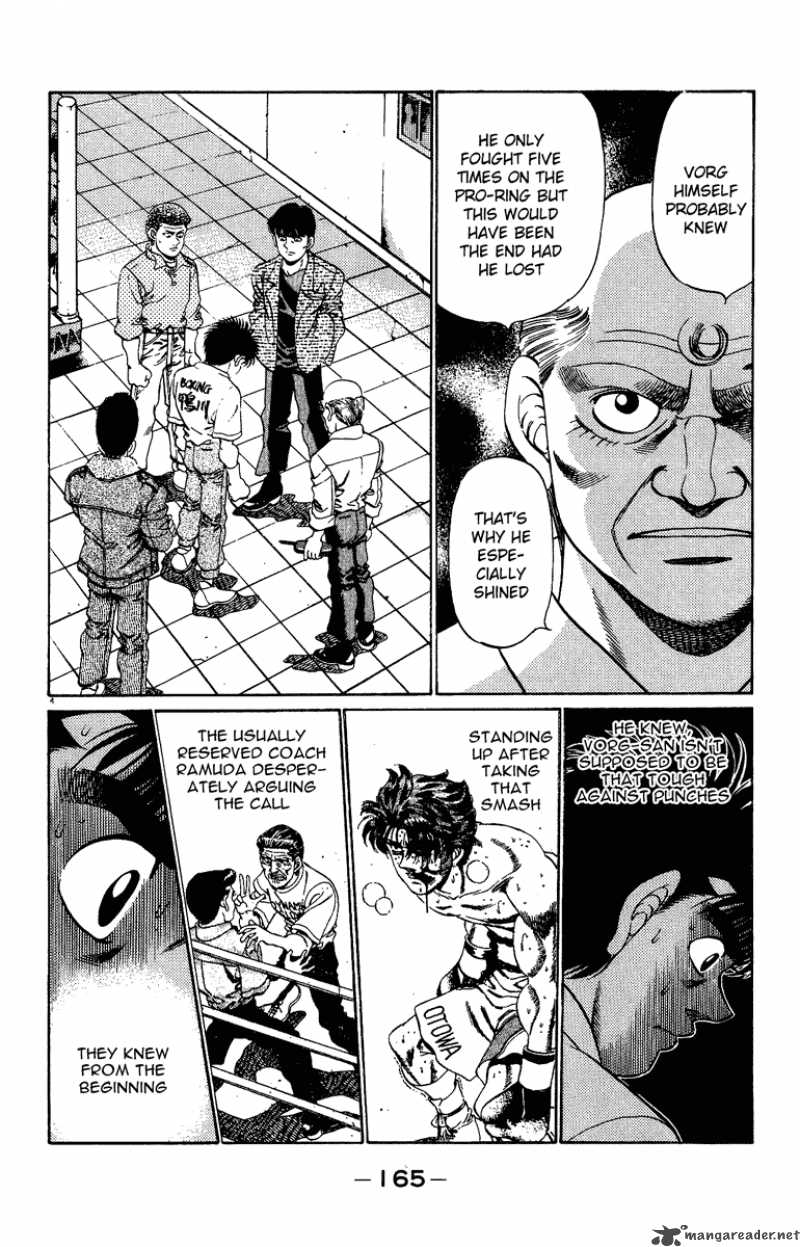 HAJIME NO IPPO Chapter 205 - Page 5