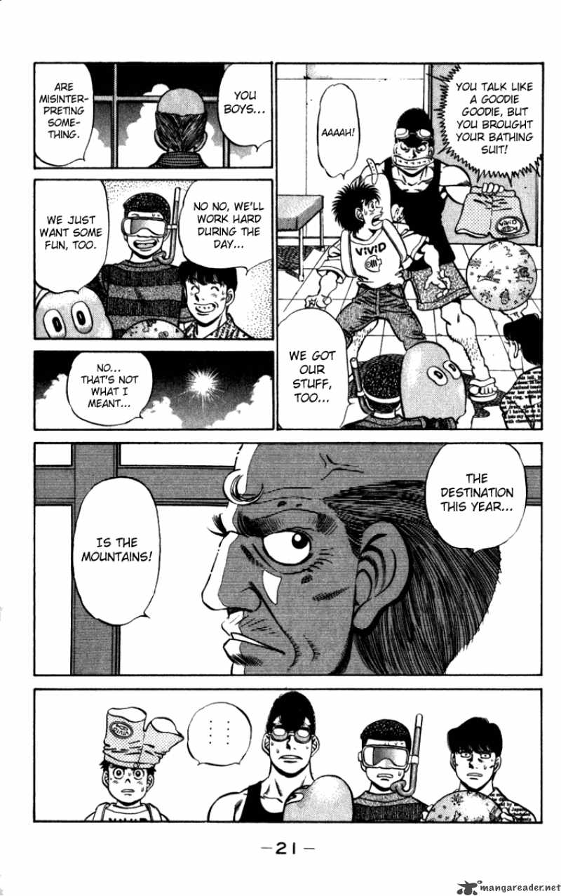 HAJIME NO IPPO Chapter 224 - Page 22