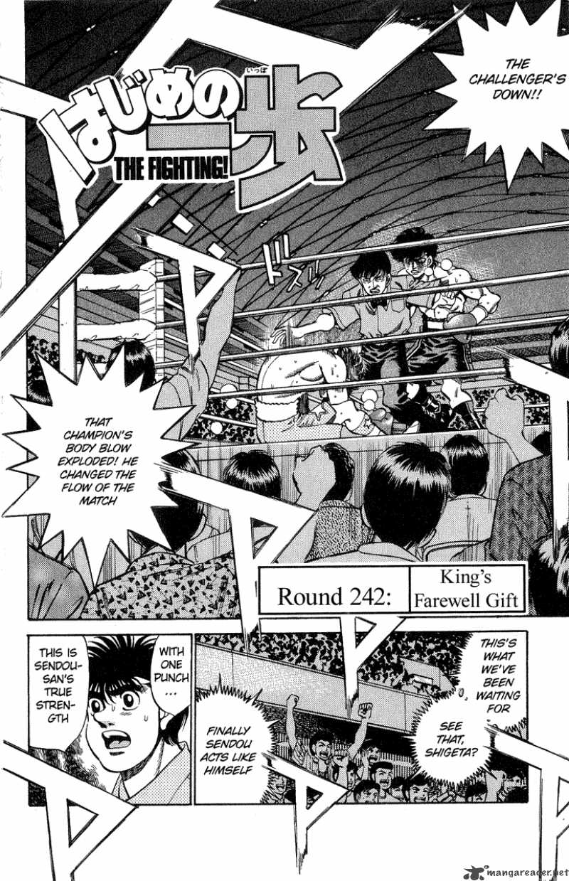 HAJIME NO IPPO Chapter 242 - Page 5