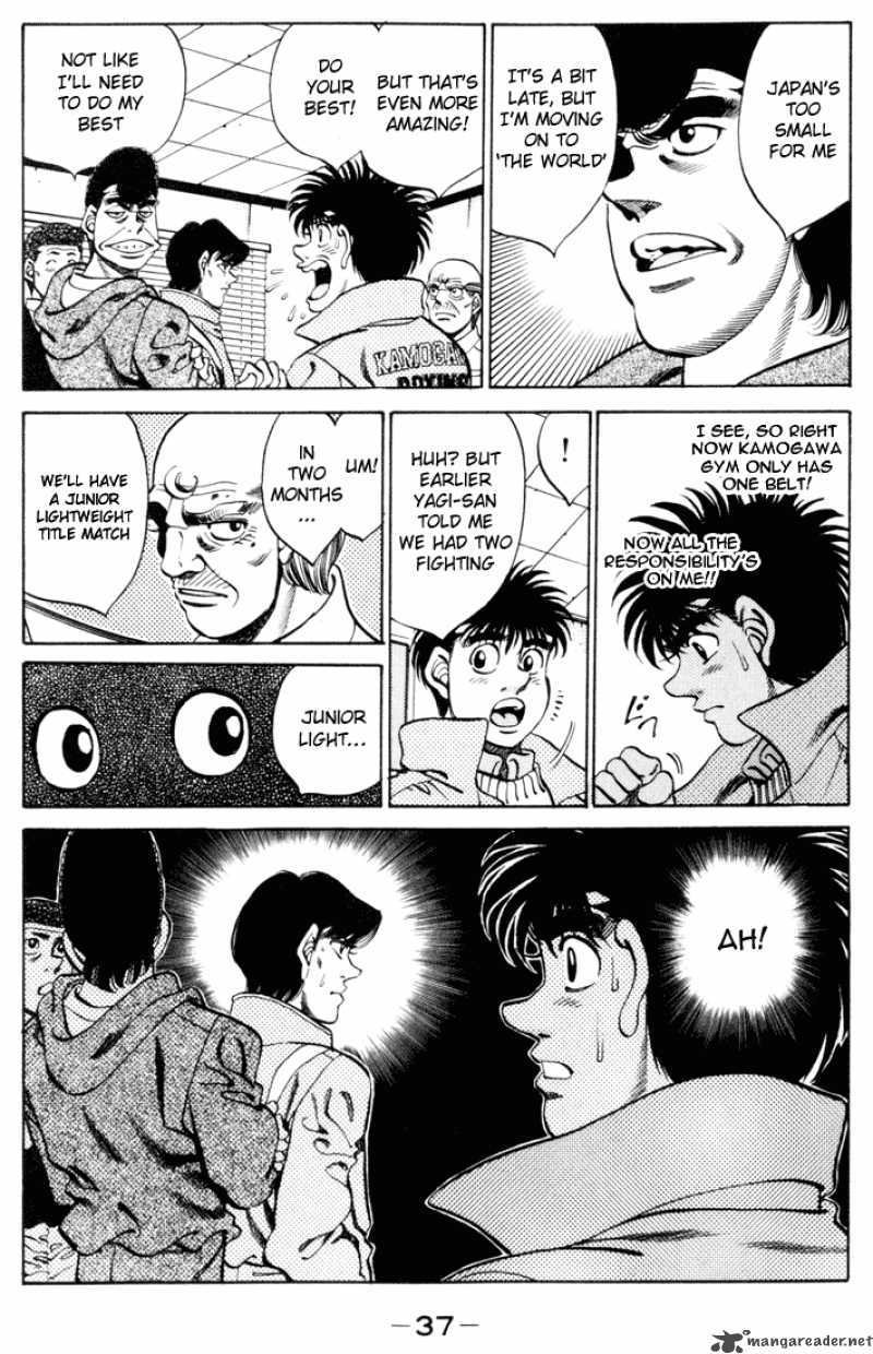 HAJIME NO IPPO Chapter 270 - Page 15