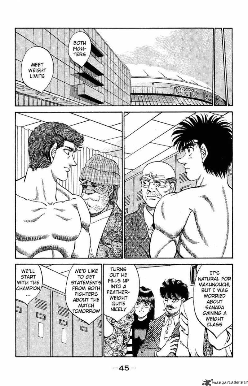 HAJIME NO IPPO Chapter 299 - Page 3