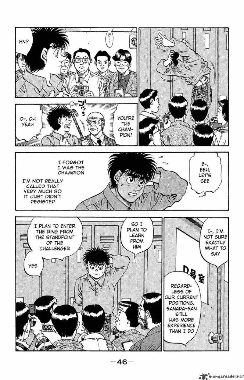 HAJIME NO IPPO Chapter 299 - Page 4