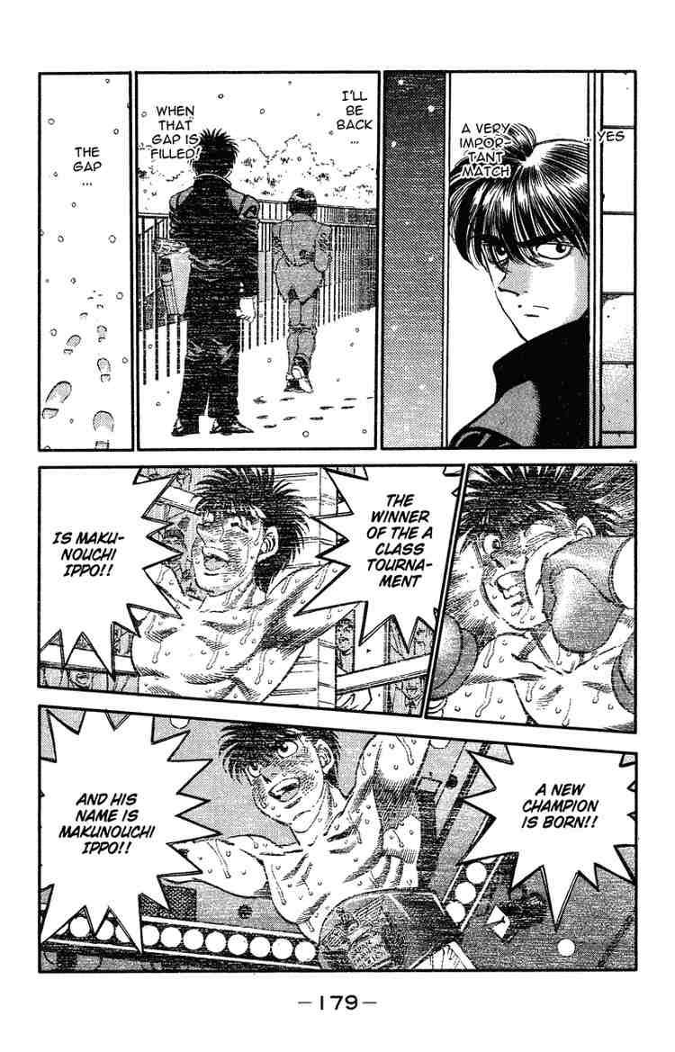 HAJIME NO IPPO Chapter 315 - Page 15