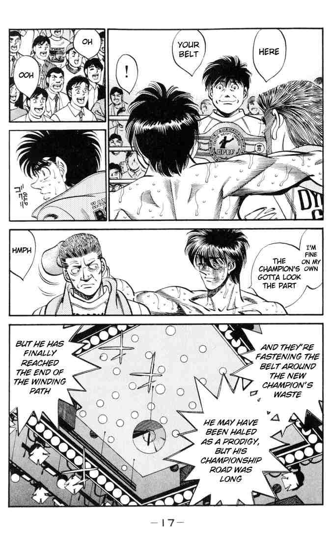 HAJIME NO IPPO Chapter 325 - Page 15