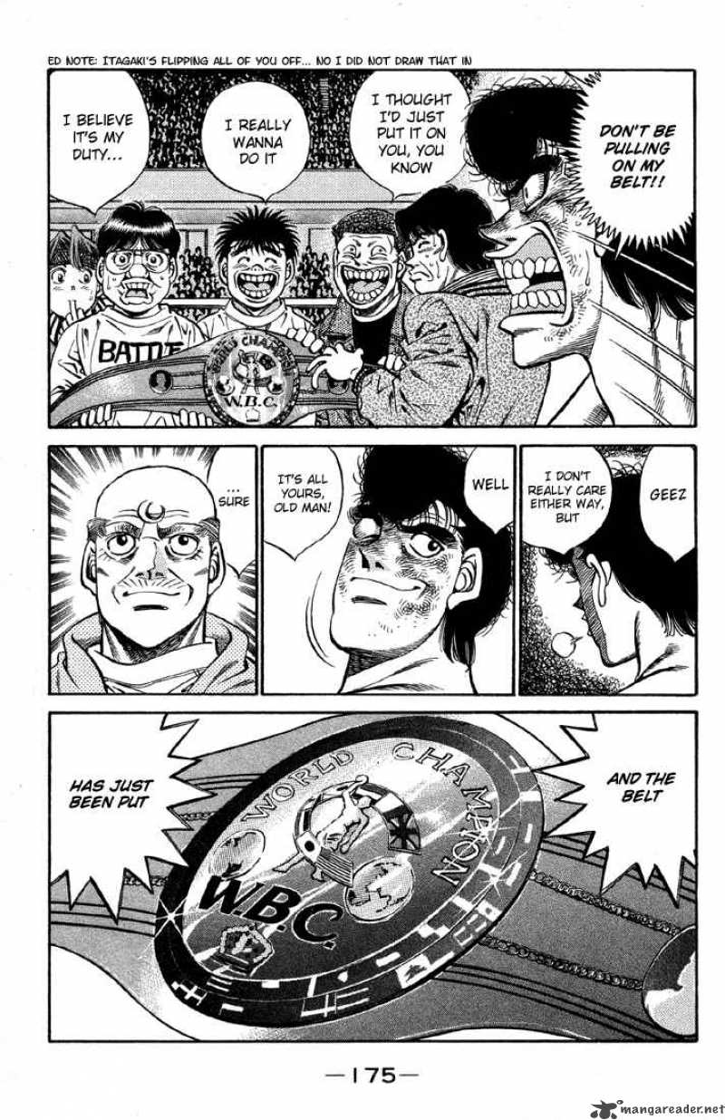 HAJIME NO IPPO Chapter 397 - Page 8