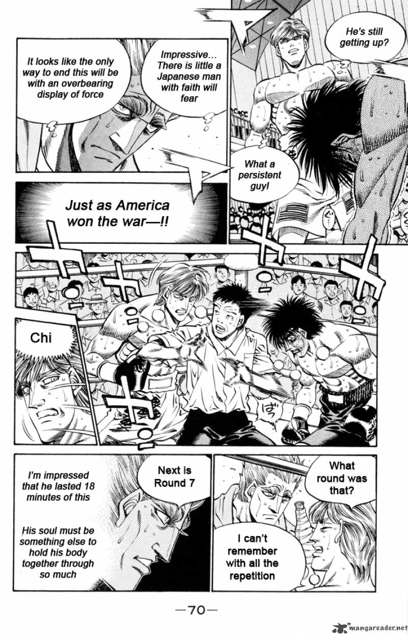 HAJIME NO IPPO Chapter 410 - Page 10