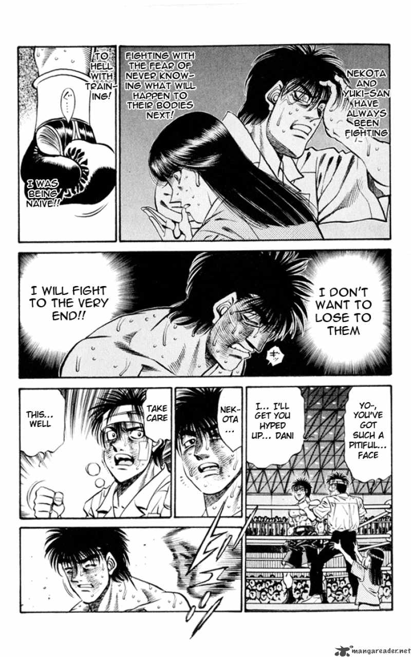 HAJIME NO IPPO Chapter 410 - Page 14