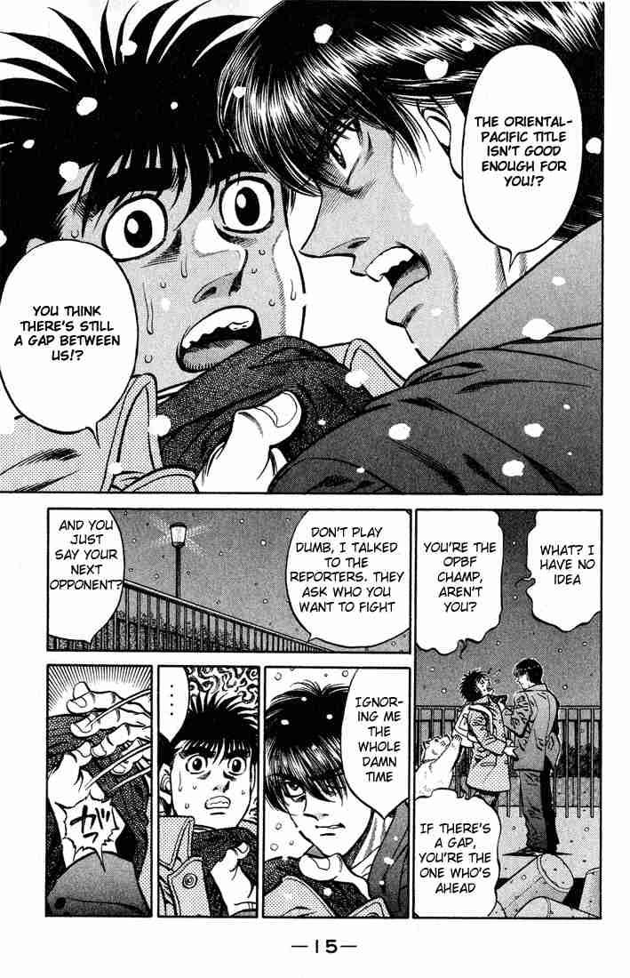 HAJIME NO IPPO Chapter 416 - Page 16