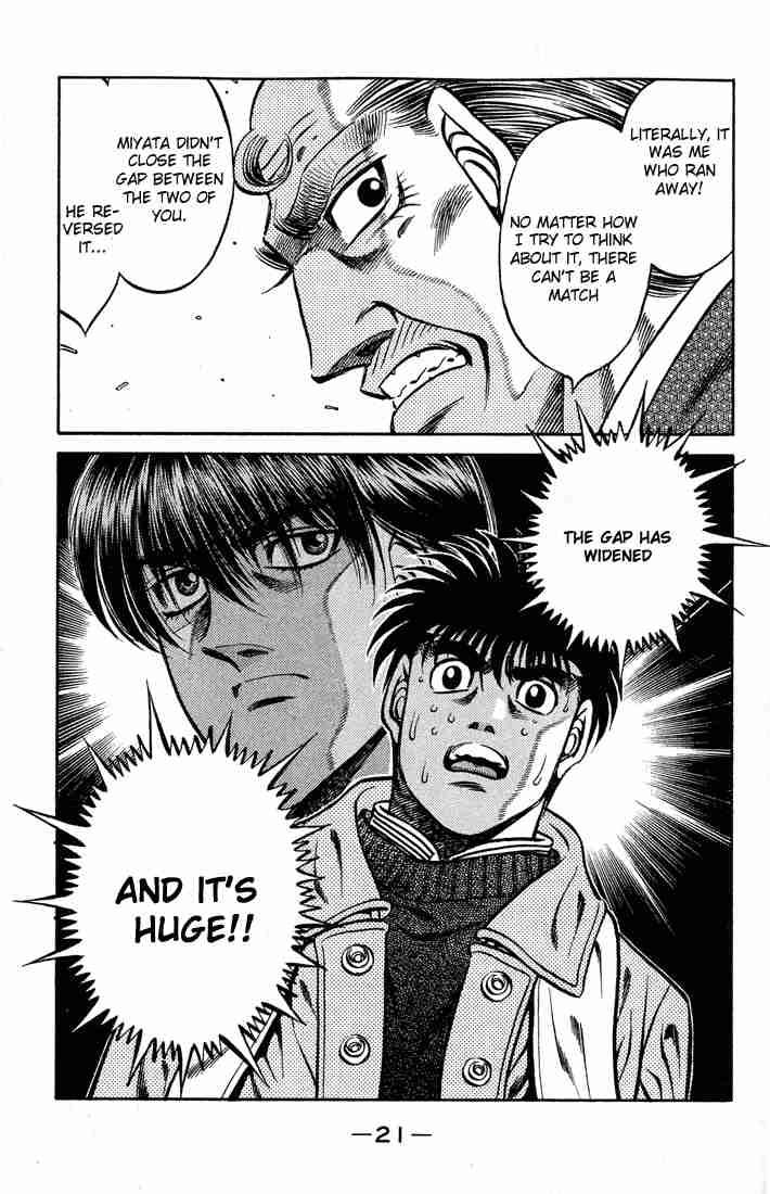 HAJIME NO IPPO Chapter 416 - Page 22