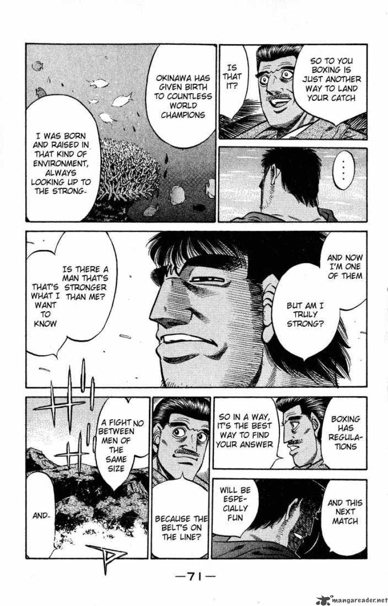 HAJIME NO IPPO Chapter 419 - Page 13