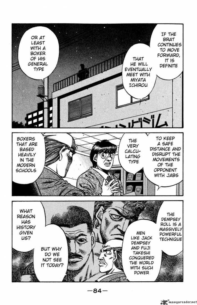 HAJIME NO IPPO Chapter 420 - Page 6