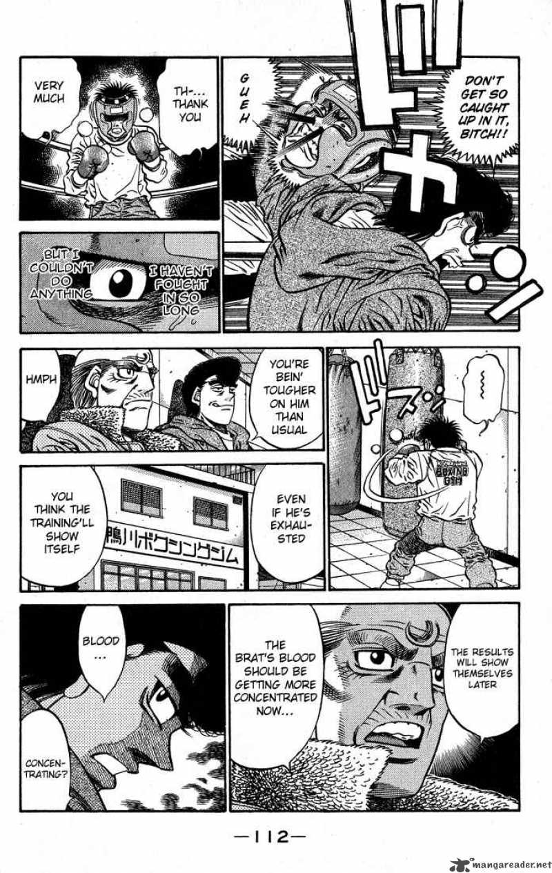 HAJIME NO IPPO Chapter 421 - Page 14