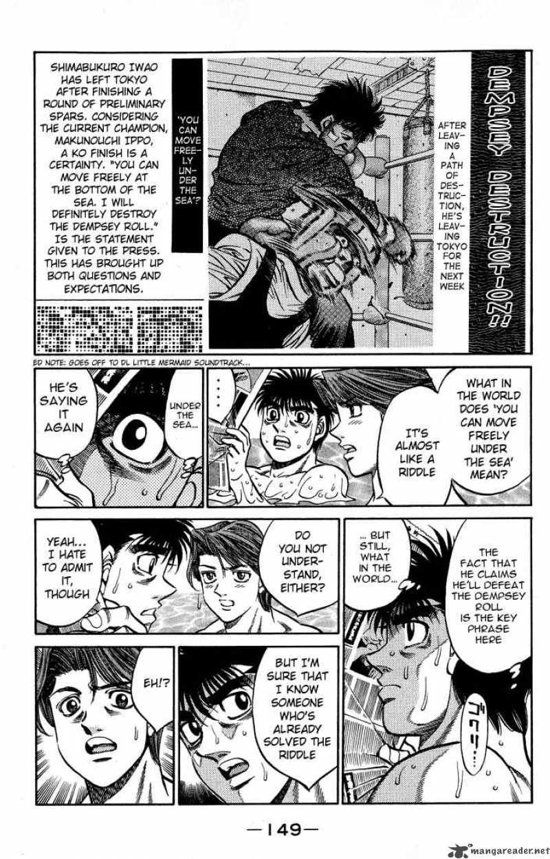 HAJIME NO IPPO Chapter 423 - Page 11