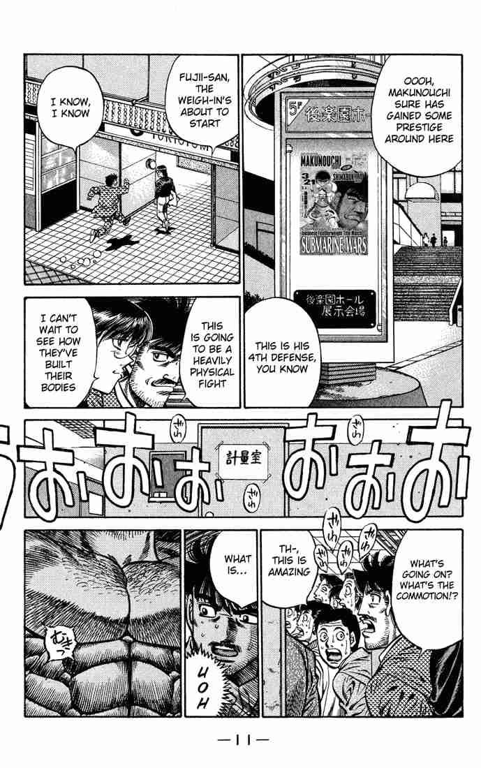 HAJIME NO IPPO Chapter 425 - Page 11