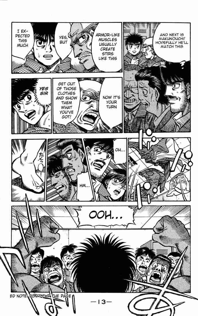 HAJIME NO IPPO Chapter 425 - Page 13