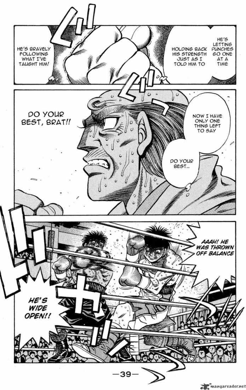 HAJIME NO IPPO Chapter 435 - Page 14