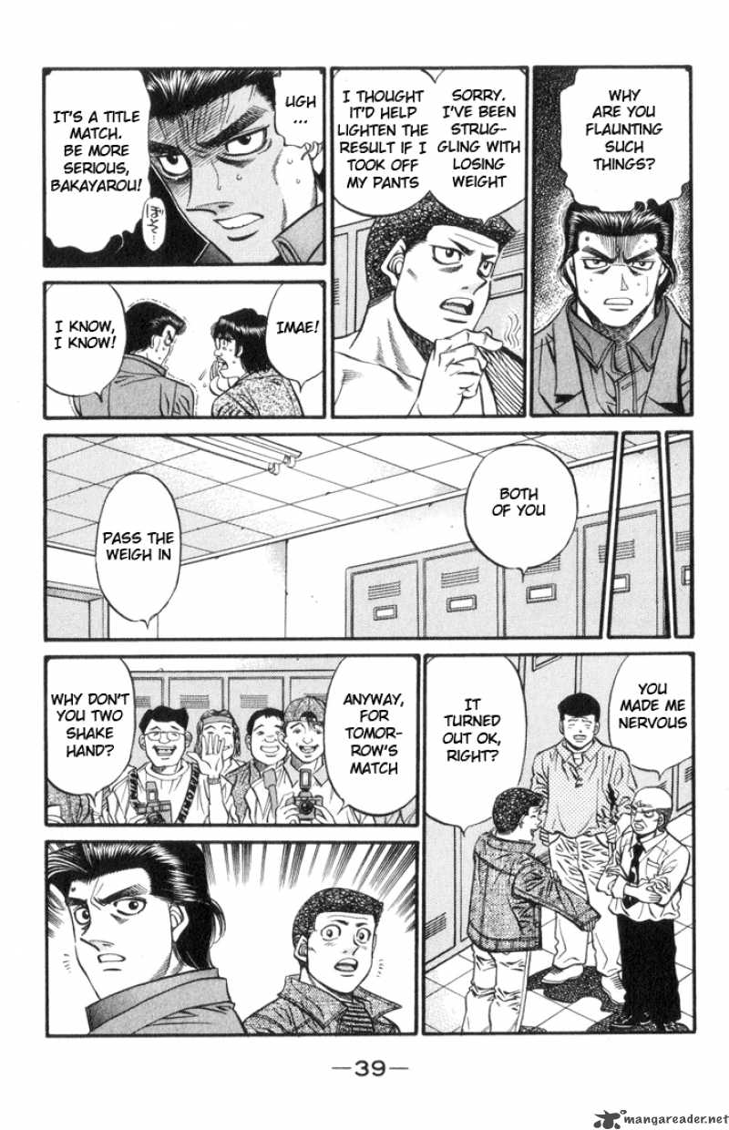 HAJIME NO IPPO Chapter 444 - Page 17