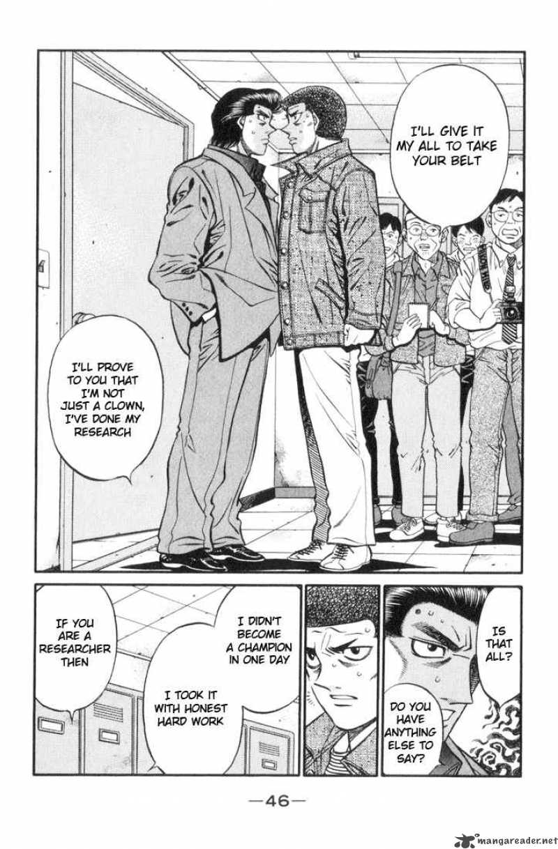 HAJIME NO IPPO Chapter 445 - Page 4