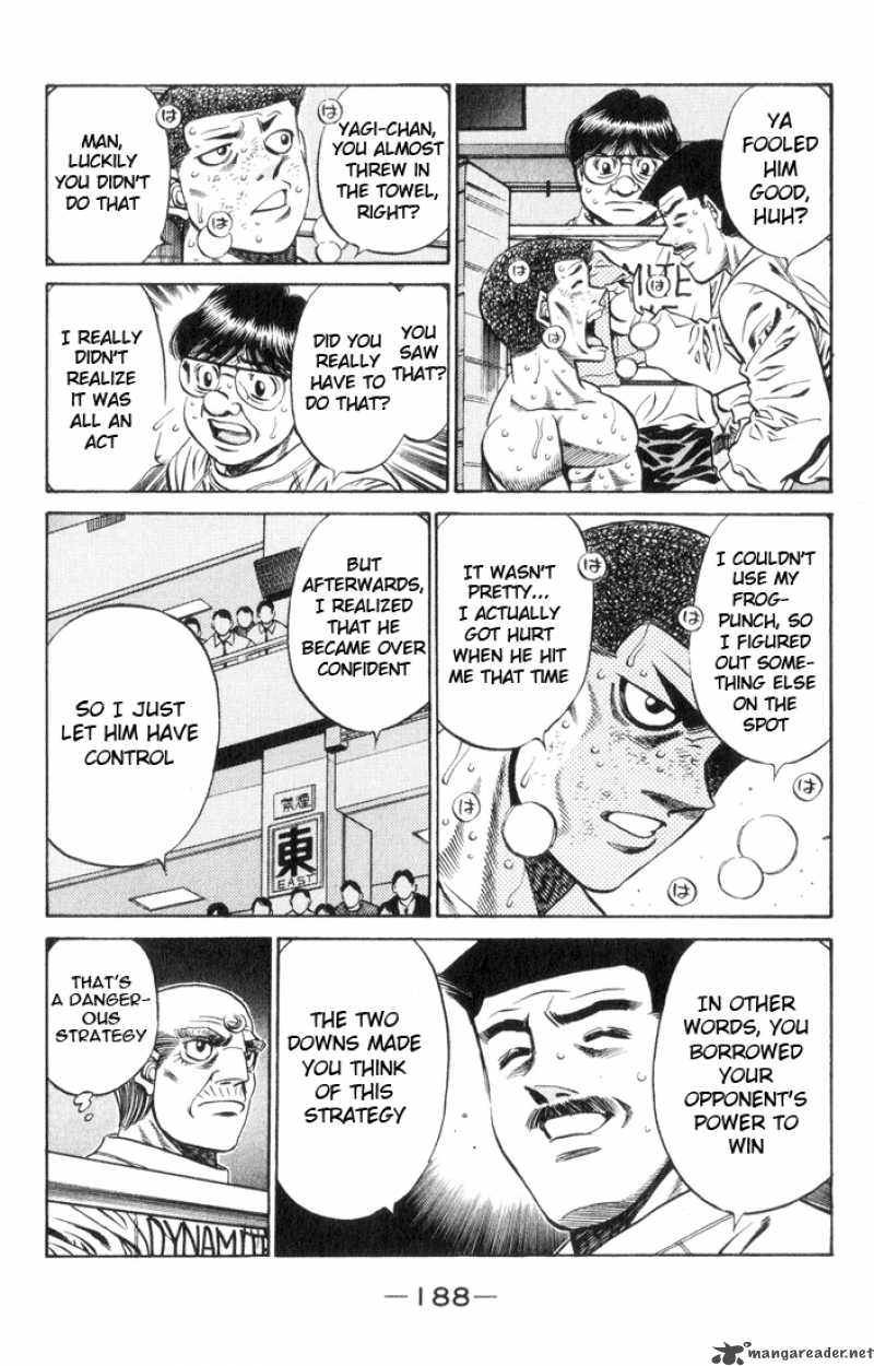 HAJIME NO IPPO Chapter 452 - Page 13