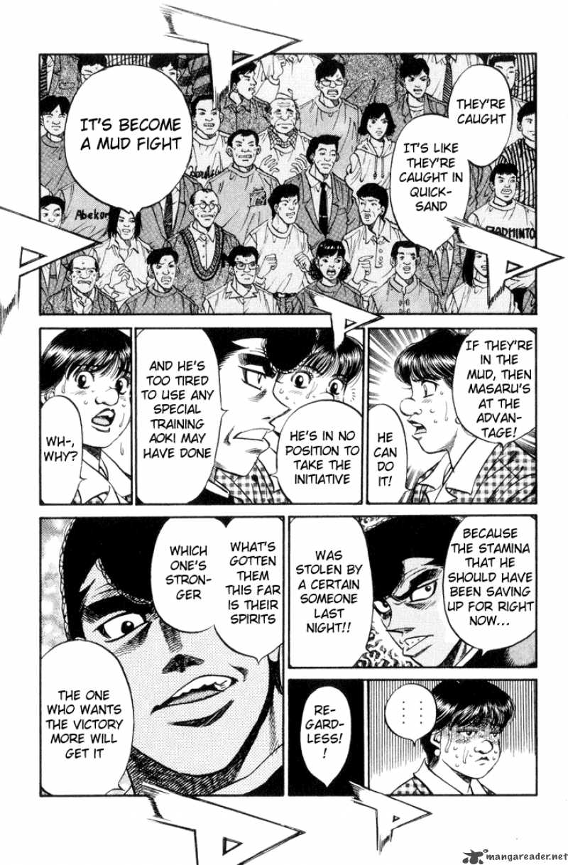 HAJIME NO IPPO Chapter 458 - Page 11