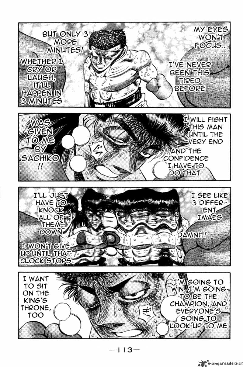 HAJIME NO IPPO Chapter 458 - Page 13