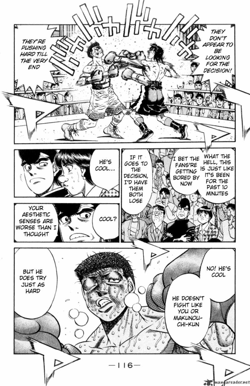 HAJIME NO IPPO Chapter 458 - Page 16