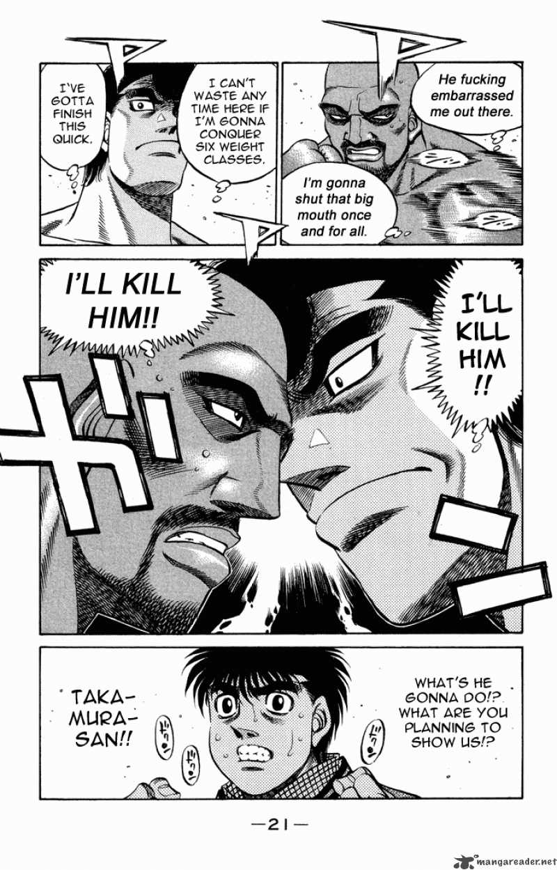 HAJIME NO IPPO Chapter 463 - Page 19