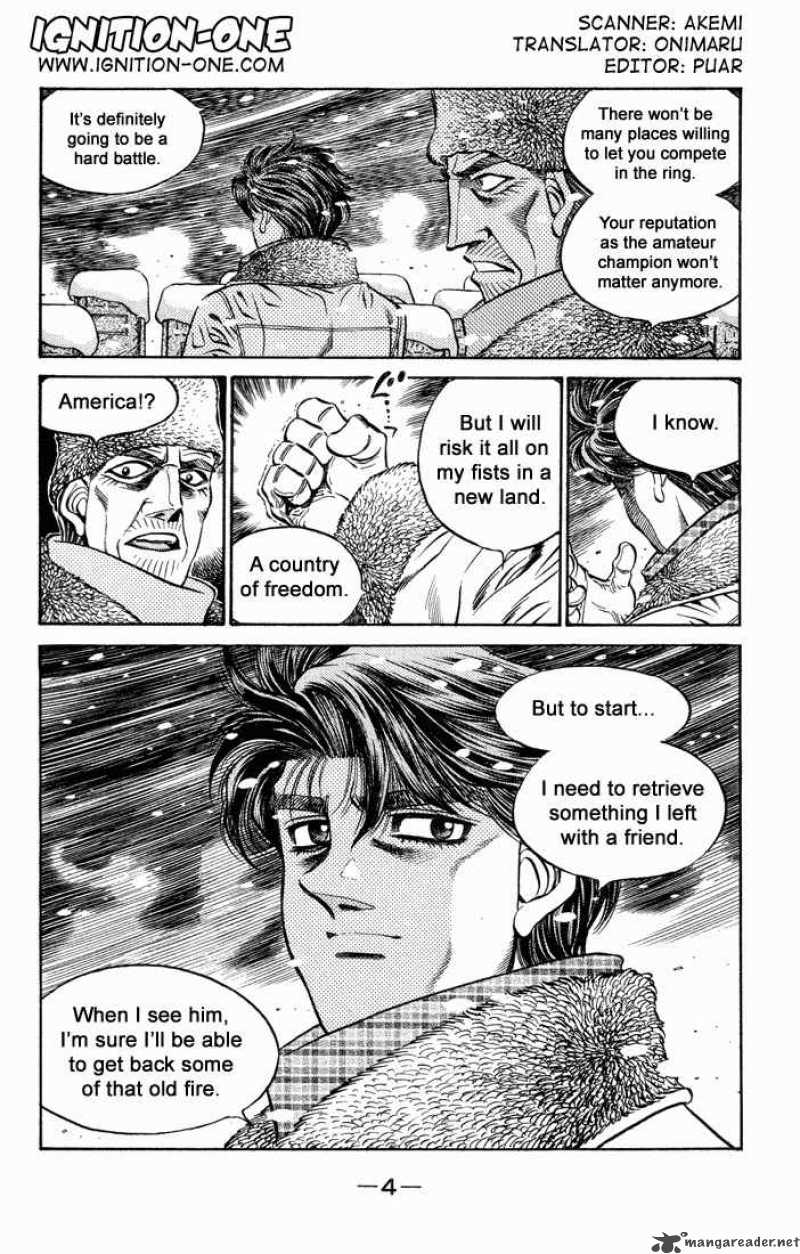 HAJIME NO IPPO Chapter 463 - Page 2