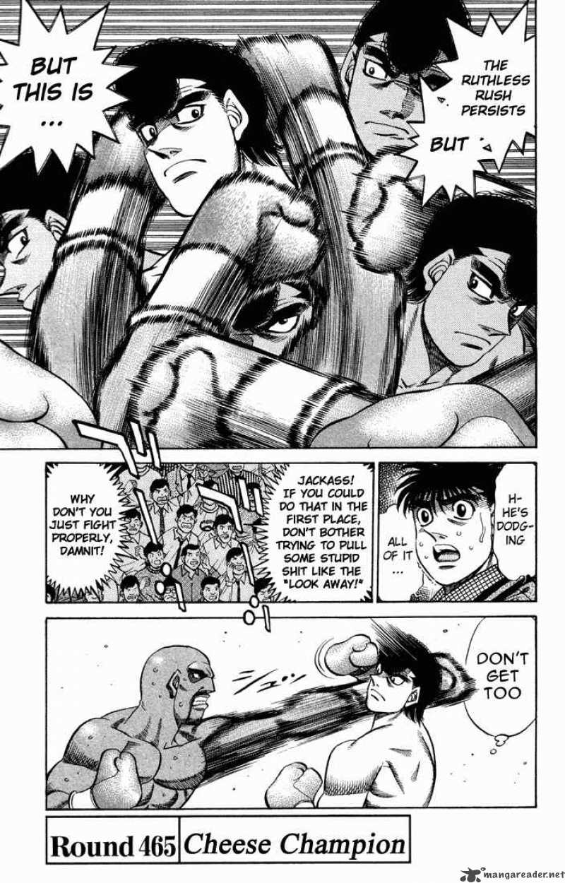 HAJIME NO IPPO Chapter 465 - Page 1