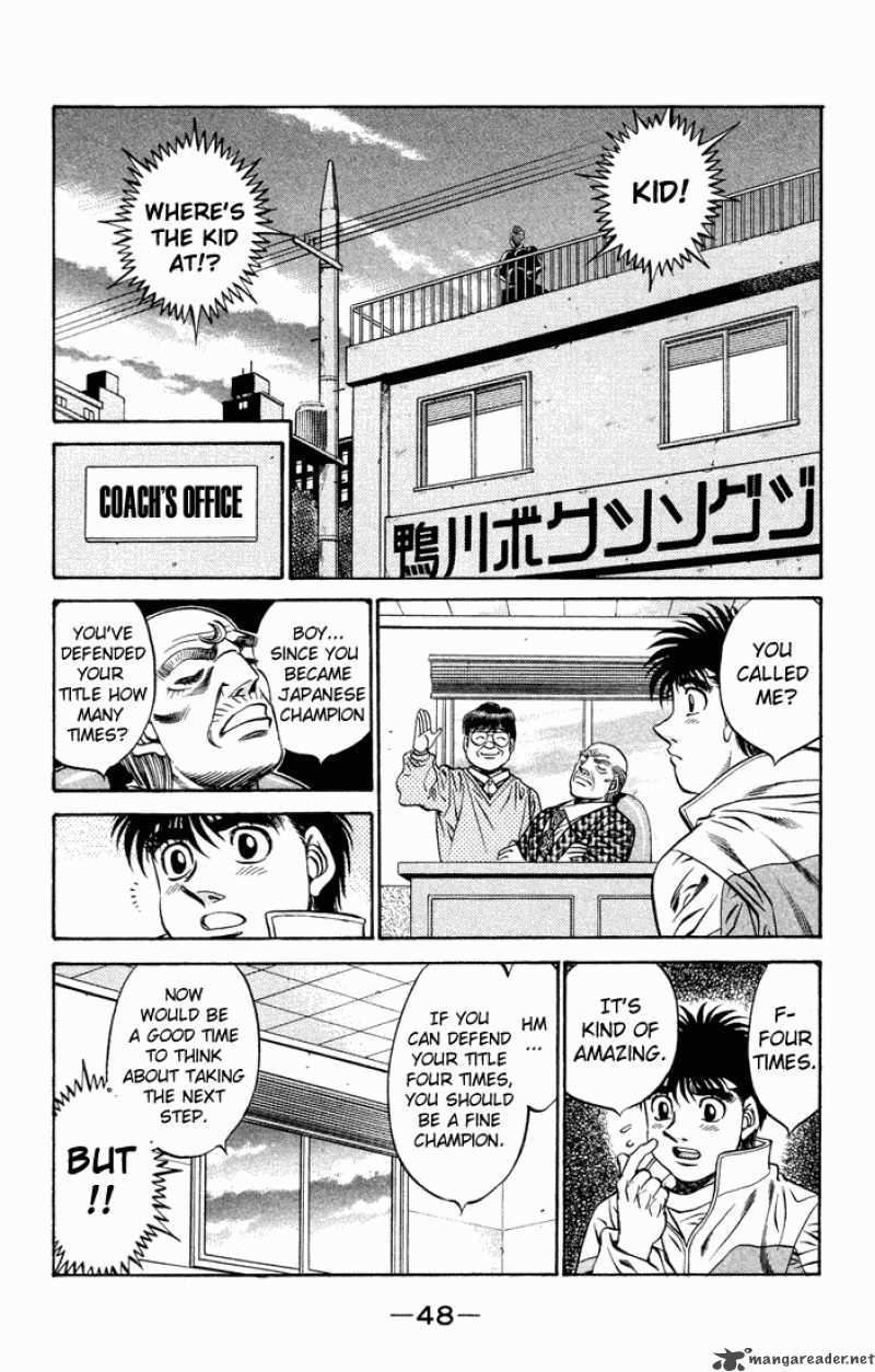 HAJIME NO IPPO Chapter 465 - Page 10