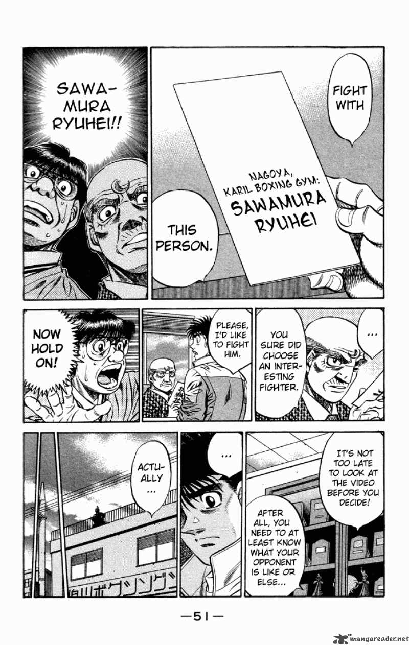 HAJIME NO IPPO Chapter 465 - Page 13