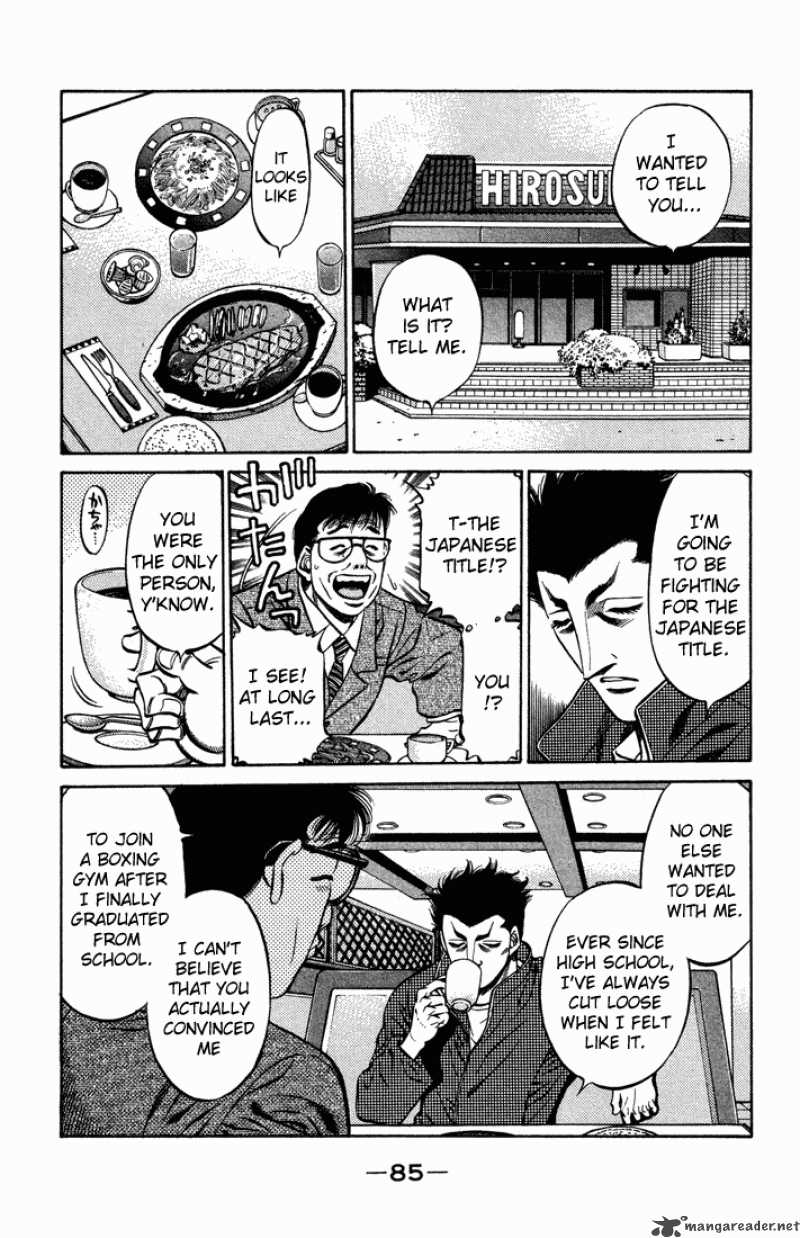 HAJIME NO IPPO Chapter 467 - Page 7