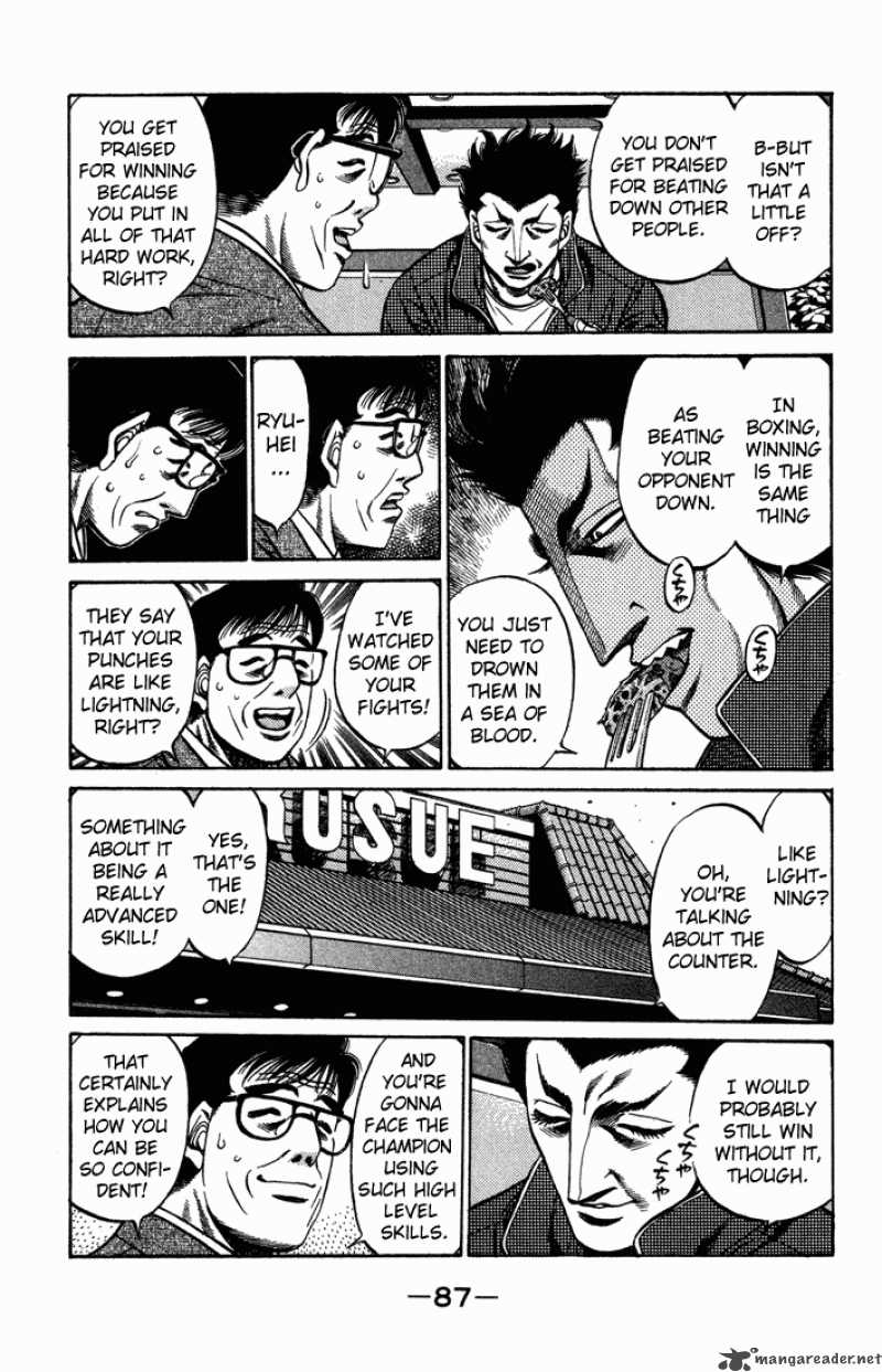 HAJIME NO IPPO Chapter 467 - Page 9