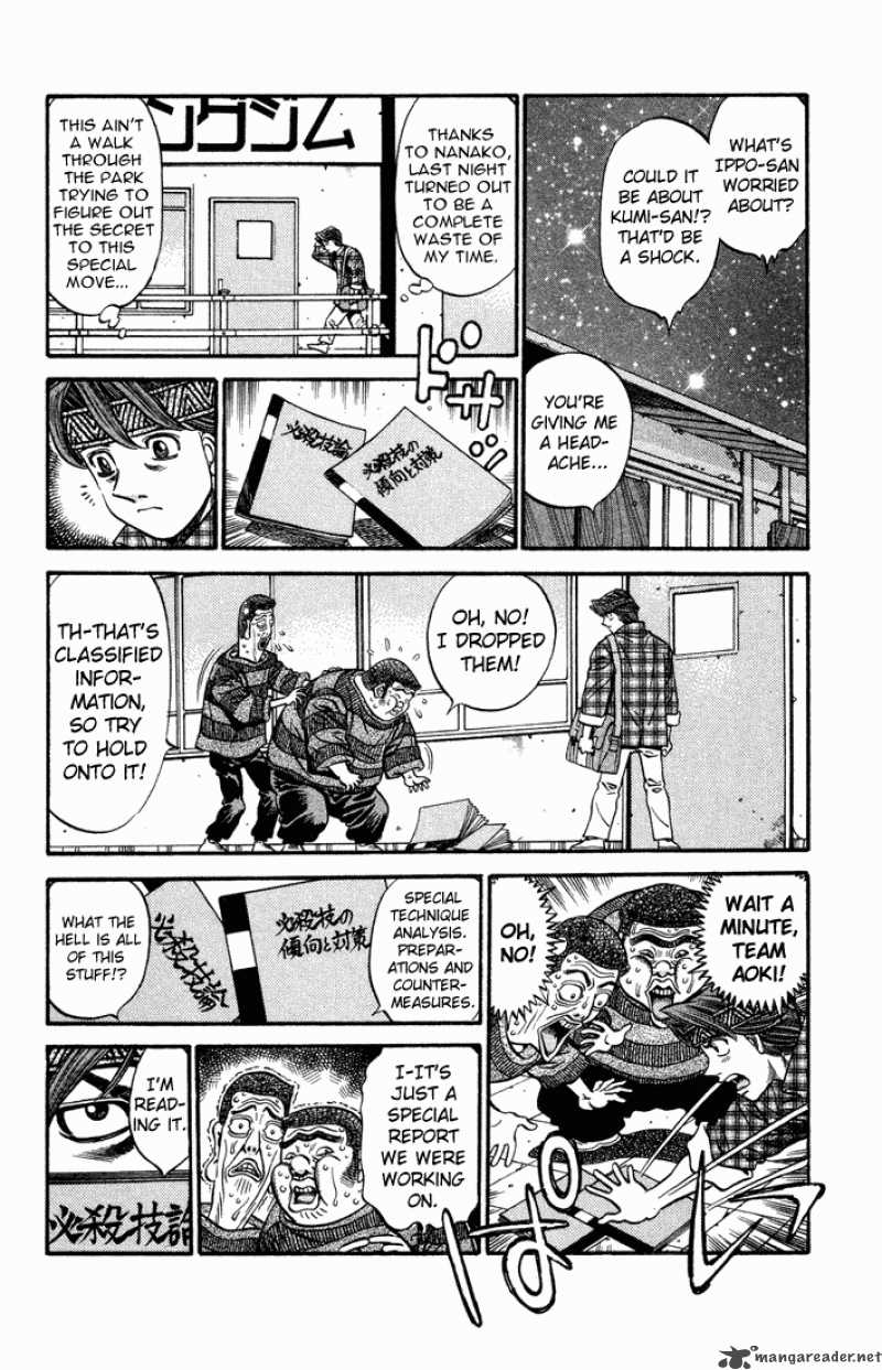 HAJIME NO IPPO Chapter 469 - Page 12