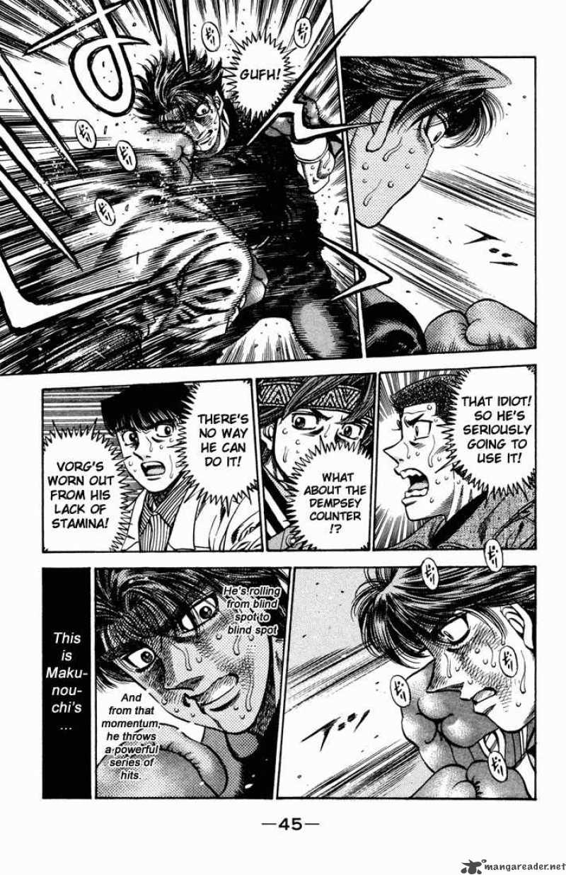 HAJIME NO IPPO Chapter 475 - Page 3