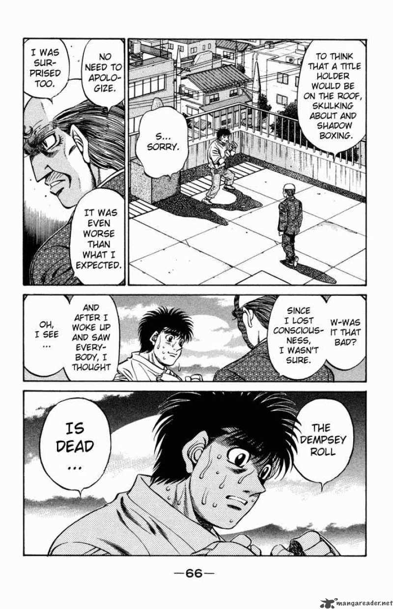 HAJIME NO IPPO Chapter 476 - Page 4