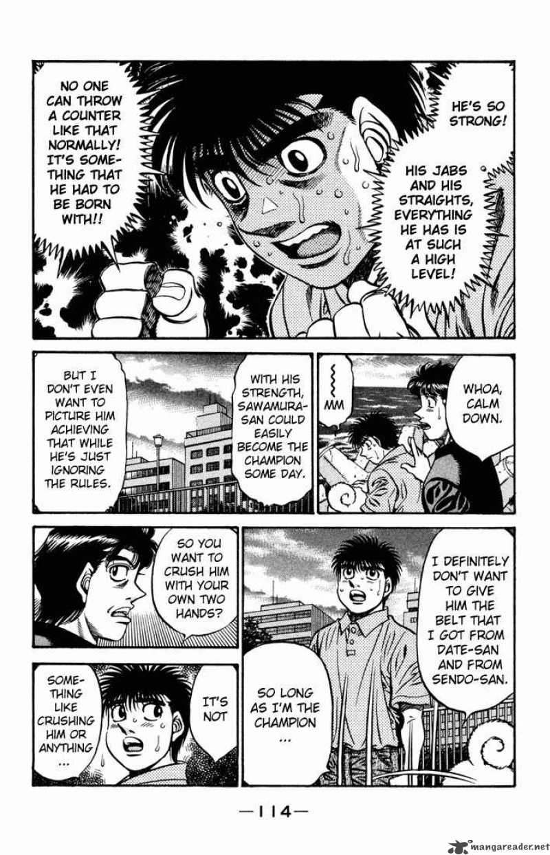 HAJIME NO IPPO Chapter 478 - Page 12