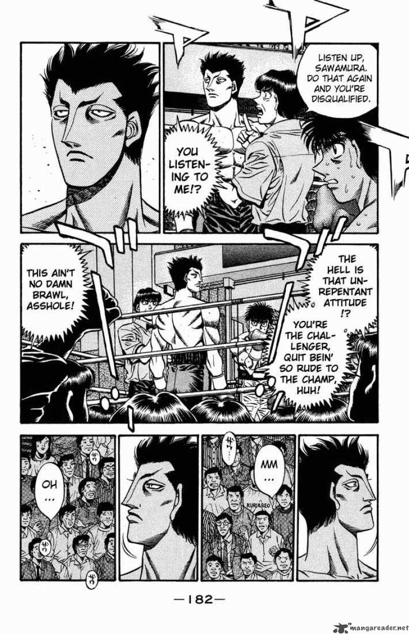 HAJIME NO IPPO Chapter 482 - Page 2